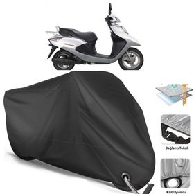 Coverplus Honda Spacy 110 Siyah Motosiklet Branda