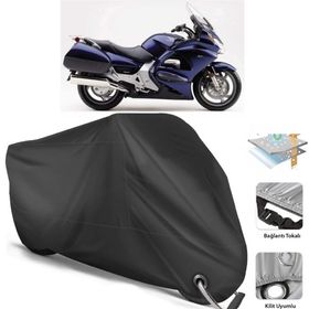 Coverplus Honda ST 1300 Pan European Siyah Motosiklet Branda