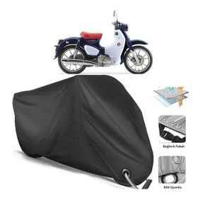 Coverplus Honda Super Cub C125 Siyah Motosiklet Branda