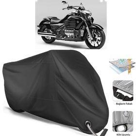 Coverplus Honda Valkyrie F6C Siyah Motosiklet Branda