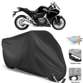 Coverplus Honda VFR 1200 F Siyah Motosiklet Branda