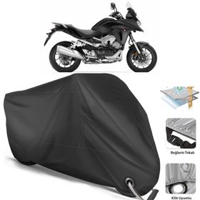 Coverplus Honda VFR 800 X Crossrunner Siyah Motosiklet Branda