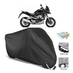 Coverplus Honda VFR 800 X Crossrunner Siyah Motosiklet Branda