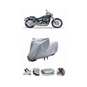 Coverplus Honda VT 750 DC Black Widow Gri Su Geçirmez Motosiklet Brandası
