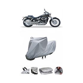 Coverplus Honda VT 750 DC Black Widow Gri Su Geçirmez Motosiklet Brandası