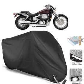 Coverplus Honda VT 750 DC Black Widow Siyah Motosiklet Branda