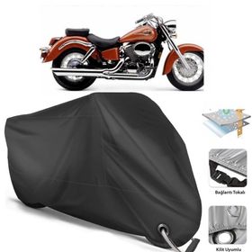 Coverplus Honda VT 750 Shadow ACE Siyah Motosiklet Branda