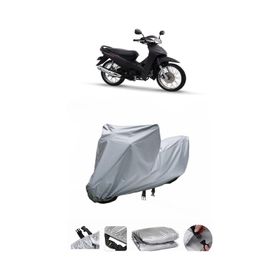 Coverplus Honda Wave 110 Gri Su Geçirmez Motosiklet Brandası
