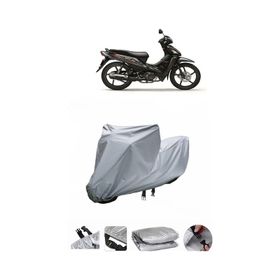 Coverplus Honda Wave Gri Su Geçirmez Motosiklet Brandası