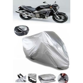Coverplus Honda x11 CB 1100 SF Gri Arka Çanta Uyumlu Su Geçirmez Motosiklet Brandası