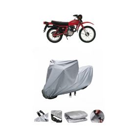 Coverplus Honda XL 185 S Gri Su Geçirmez Motosiklet Brandası