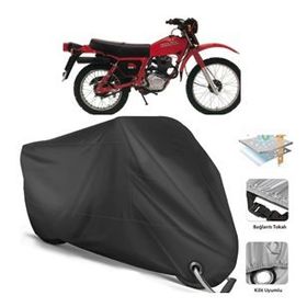 Coverplus Honda XL 185 S Siyah Motosiklet Branda