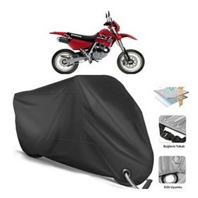 Coverplus Honda XL 200 Siyah Motosiklet Branda