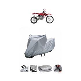 Coverplus Honda XR 100 R Gri Su Geçirmez Motosiklet Brandası