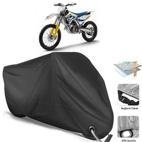 Coverplus Husqvarna FC 250 Siyah Motosiklet Branda