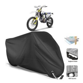 Coverplus Husqvarna FE 250 Siyah Motosiklet Branda