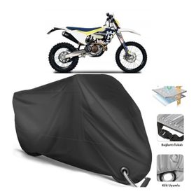 Coverplus Husqvarna FE 350 Siyah Motosiklet Branda