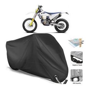 Coverplus Husqvarna FE 450 Siyah Motosiklet Branda