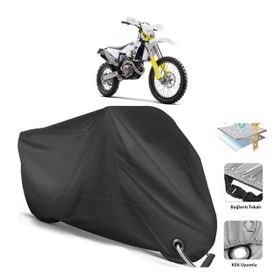 Coverplus Husqvarna FE 501 Siyah Motosiklet Branda