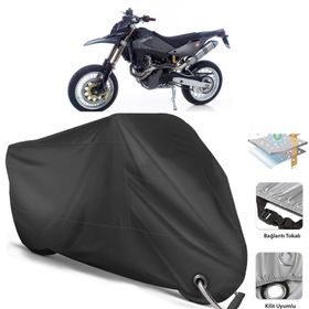 Coverplus Husqvarna SM 610 Siyah Motosiklet Branda