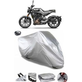 Coverplus Husqvarna Svartpilen 250 Gri Arka Çanta Uyumlu Motosiklet Brandası
