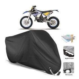 Coverplus Husqvarna TE 125 Siyah Motosiklet Branda
