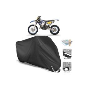Coverplus Husqvarna TE 125 Siyah Motosiklet Branda