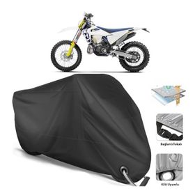 Coverplus Husqvarna TE 250i Siyah Motosiklet Branda