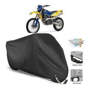 Coverplus Husqvarna TE 610 Siyah Motosiklet Branda