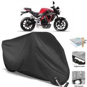 Coverplus Hyosung GD 250 N Siyah Motosiklet Branda
