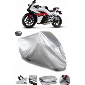 Coverplus Hyosung GD 250 R Gri Arka Çanta Uyumlu Su Geçirmez Motosiklet Brandası