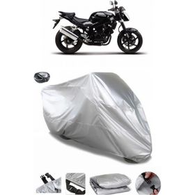 Coverplus Hyosung GT 250 Naked Gri Arka Çanta Uyumlu Su Geçirmez Motosiklet Brandası
