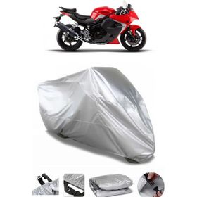 Coverplus Hyosung GT 650 R Gri Su Geçirmez Motosiklet Brandası