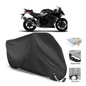 Coverplus Hyosung GT 650 R Siyah Motosiklet Branda