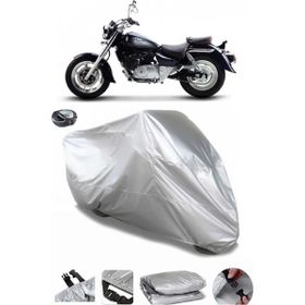 Coverplus Hyosung GV 250 Gri Arka Çanta Uyumlu Su Geçirmez Motosiklet Brandası