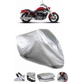 Coverplus Hyosung GV 650 Gri Su Geçirmez Motosiklet Brandası