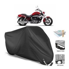 Coverplus Hyosung GV 650 Siyah Motosiklet Branda