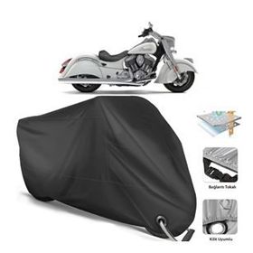 Coverplus Indian Chief Classic Siyah Motosiklet Branda