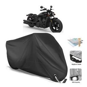Coverplus Indian Scout Siyah Motosiklet Branda