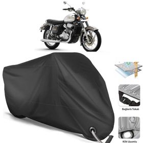 Coverplus Jawa 250 Classic Siyah Motosiklet Branda