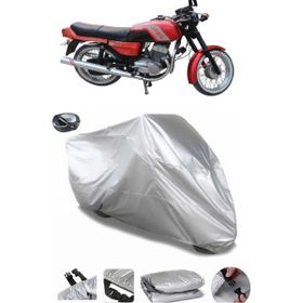 Coverplus Jawa 350 Twin Sport Gri Arka Çanta Uyumlu Su Geçirmez Motosiklet Brandası