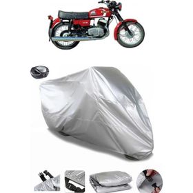 Coverplus Jawa CZ 350 Arka Çanta Uyumlu Su Geçirmez Gri Motosiklet Branda