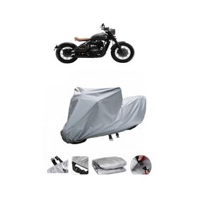 Coverplus Jawa Perak Gri Su Geçirmez Motosiklet Brandası