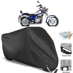 Coverplus Jinlun JL150-5 Siyah Motosiklet Branda