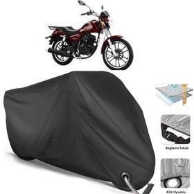 Coverplus Kadırga KD-125 Siyah Motosiklet Branda