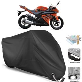 Coverplus Kadırga KDR-250 Siyah Motosiklet Branda