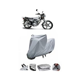 Coverplus Kanuni BS 125 Gri Su Geçirmez Motosiklet Brandası