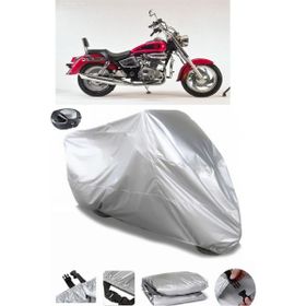 Coverplus Kanuni Caracal 200 Gri Arka Çanta Uyumlu Su Geçirmez Motosiklet Brandası