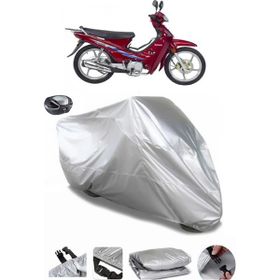 Coverplus Kanuni CUP 100 Gri Arka Çanta Uyumlu Su Geçirmez Motosiklet Brandası