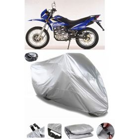 Coverplus Kanuni Enduro 200 Gri Arka Çanta Uyumlu Motosiklet Brandası